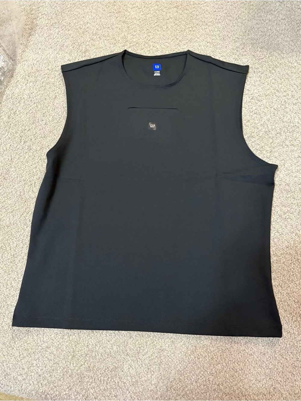 Size Small (Women) - Yeezy Gap Tank Top Second Skin Sleeveless Shirt Black